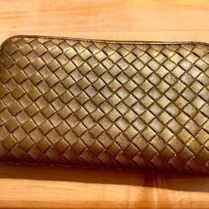 Botega Veneta Wrap Zip Wallet